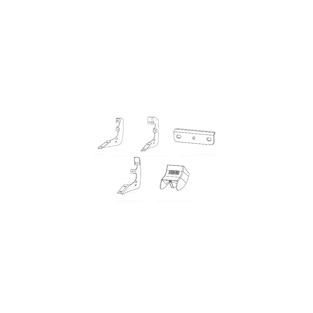 Westin R7 Nerf Step Bar Mounting Kit - WET28-7122PK